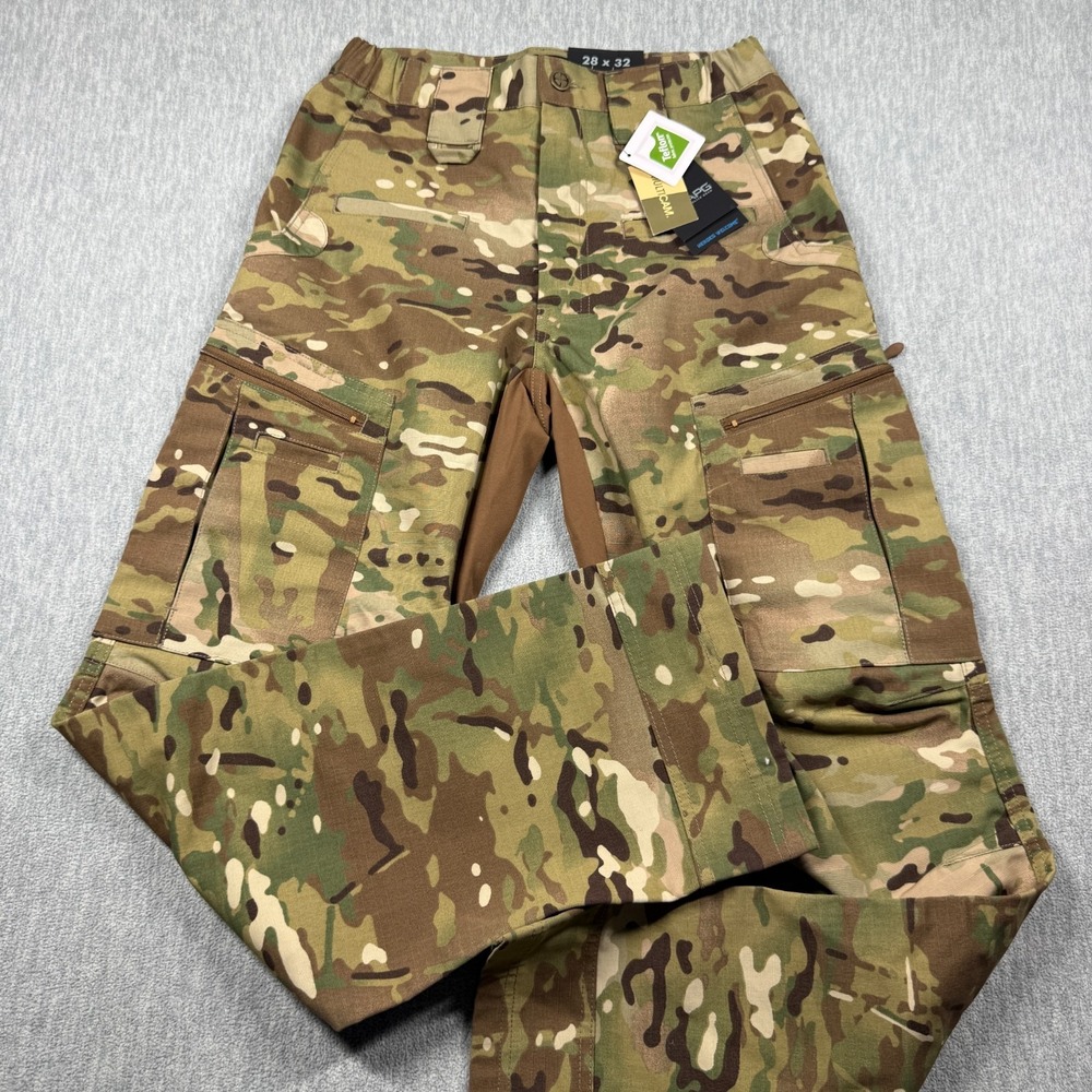 LAPG Cargo Pants Mens 28x32 Camo Multicam Atlas Tactical Teflon Ripstop Military